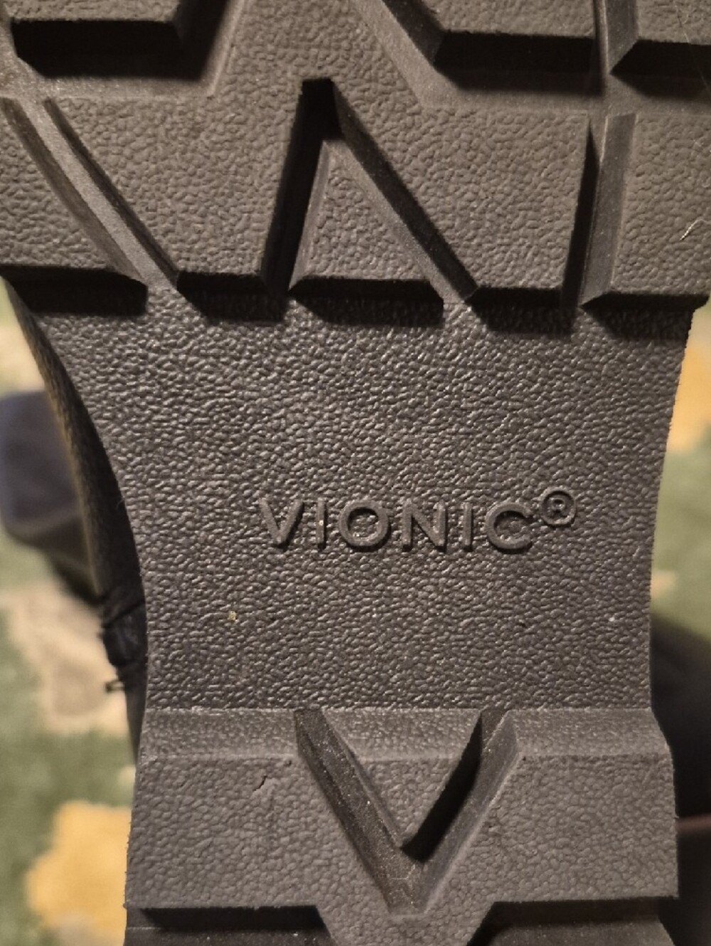 Vionic Black Leather & Suede Over-the-Knee Lug Sole Boots - Picture 8 of 10